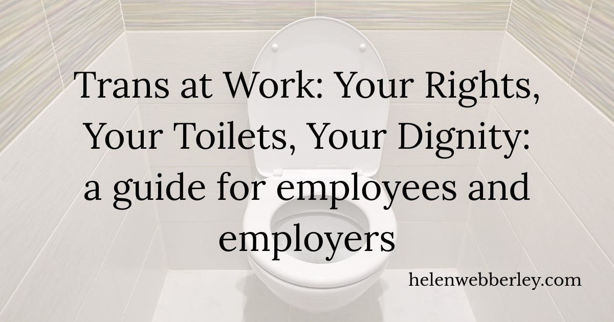 Trans at Work: Know Your Rights and Protections