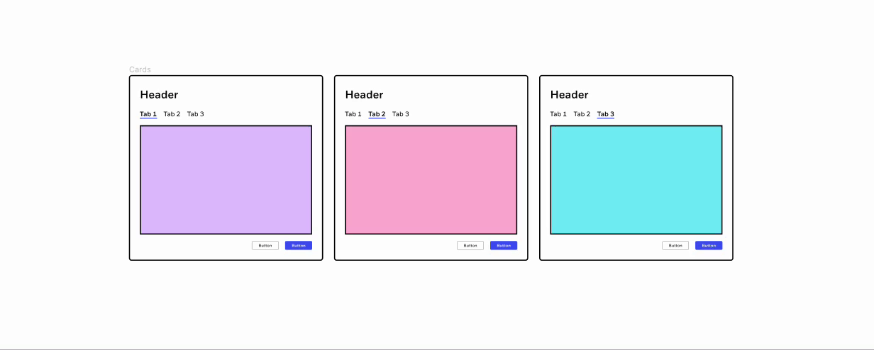 Figma canvas showing how to constrain how responsive a frame can be using min and max values for width; the frame can only be stretched to a certain limit as well as shrinking the frame