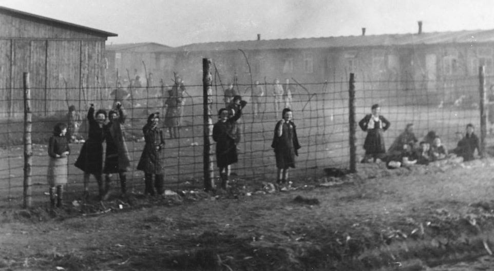 The women's camp at Bergen-Belsen, at liberation