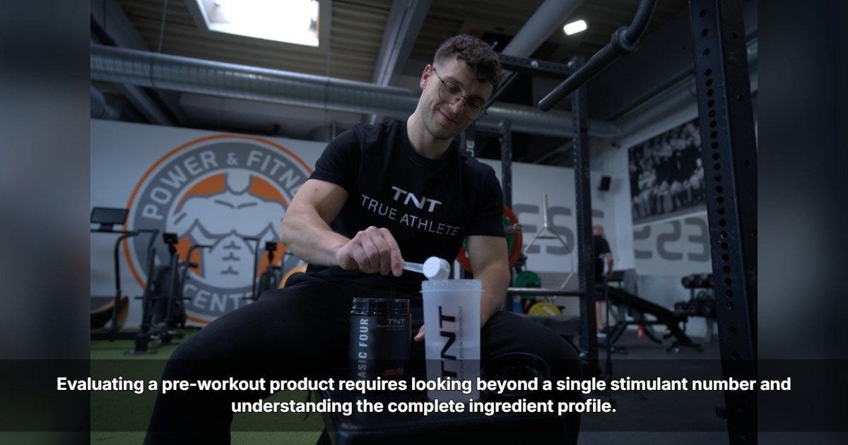 TNT: Pre-Workout Value Lies in Complete Formula, Not Just Caffeine TNT: Pre-Workout Value Lies in Complete Formula, Not Just Caffeine
