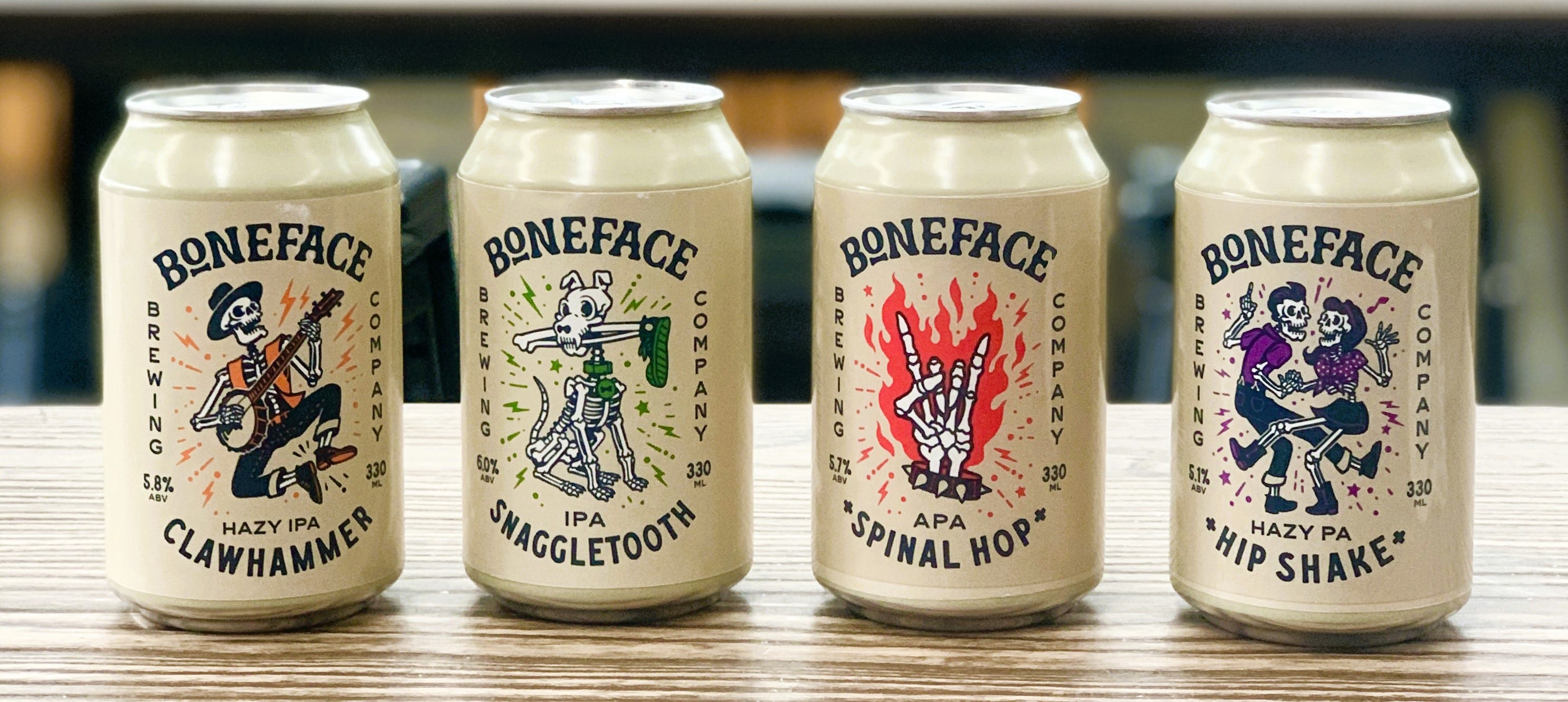 Boneface back with hip new look - by Michael Donaldson
