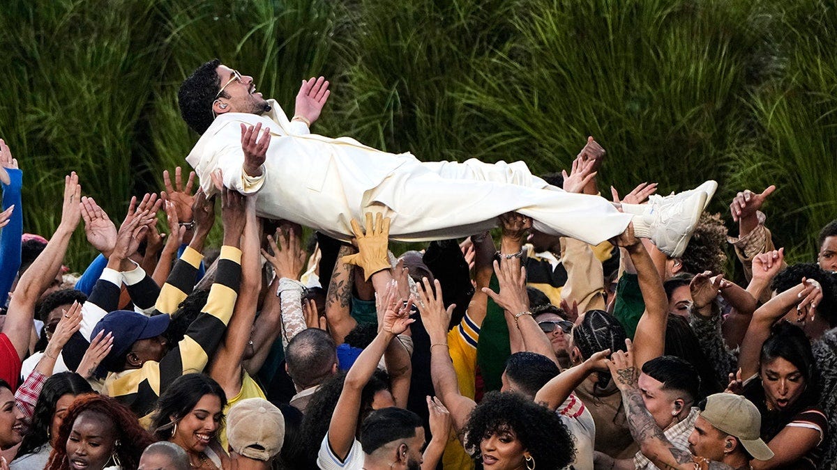 Why Bad Bunny’s ‘God Bless America’ moment at the Super Bowl sparked controversy Why Bad Bunny’s ‘God Bless America’ moment at the Super Bowl sparked controversy