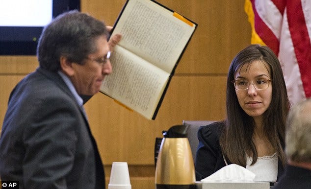 Jodi Arias' diary read out to prove she 'lied about using Pop Rocks and ... Jodi Arias' diary read out to prove she 'lied about using Pop Rocks and ...