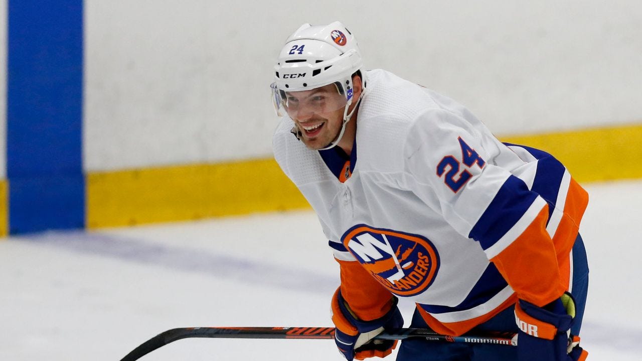 Scott Mayfield, Islanders teammates prepare for the mental grind of being away from family | Newsday Scott Mayfield, Islanders teammates prepare for the mental grind of being away from family | Newsday