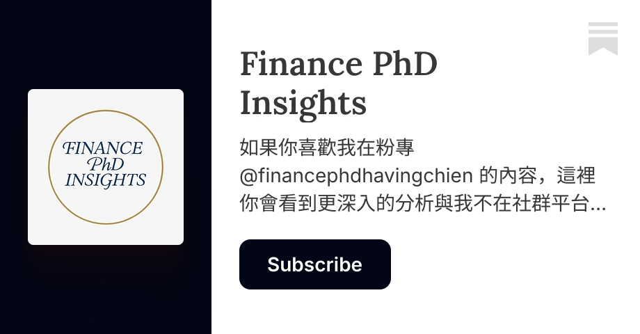 Finance PhD Insights | Substack