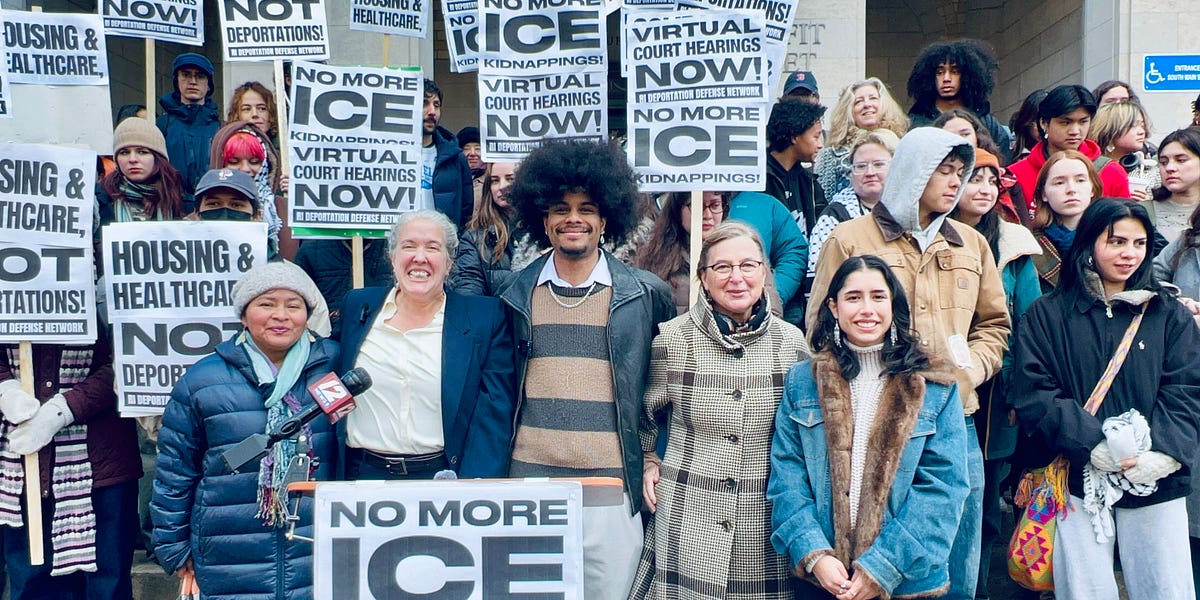 Because of ICE, the Deportation Defense Network of RI demands ...