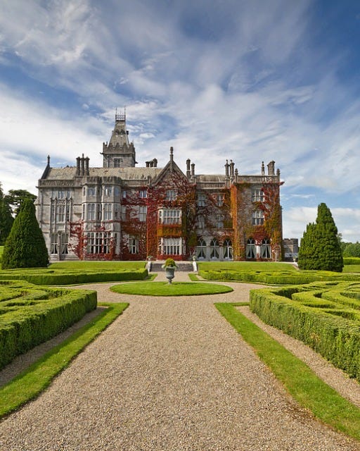 May be an image of 5 people and castle