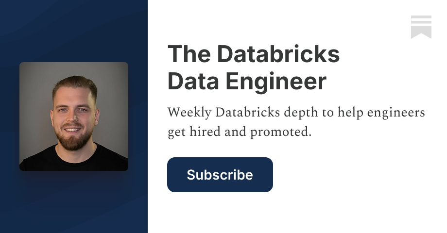 The Databricks Data Engineer | Jakub Lasak | Substack