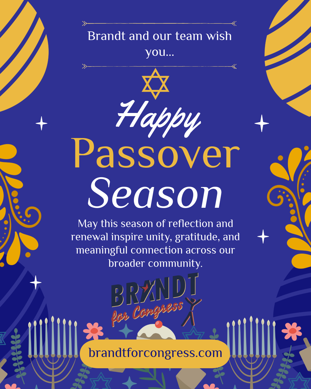 Happy Passover! - Brandt Robinson