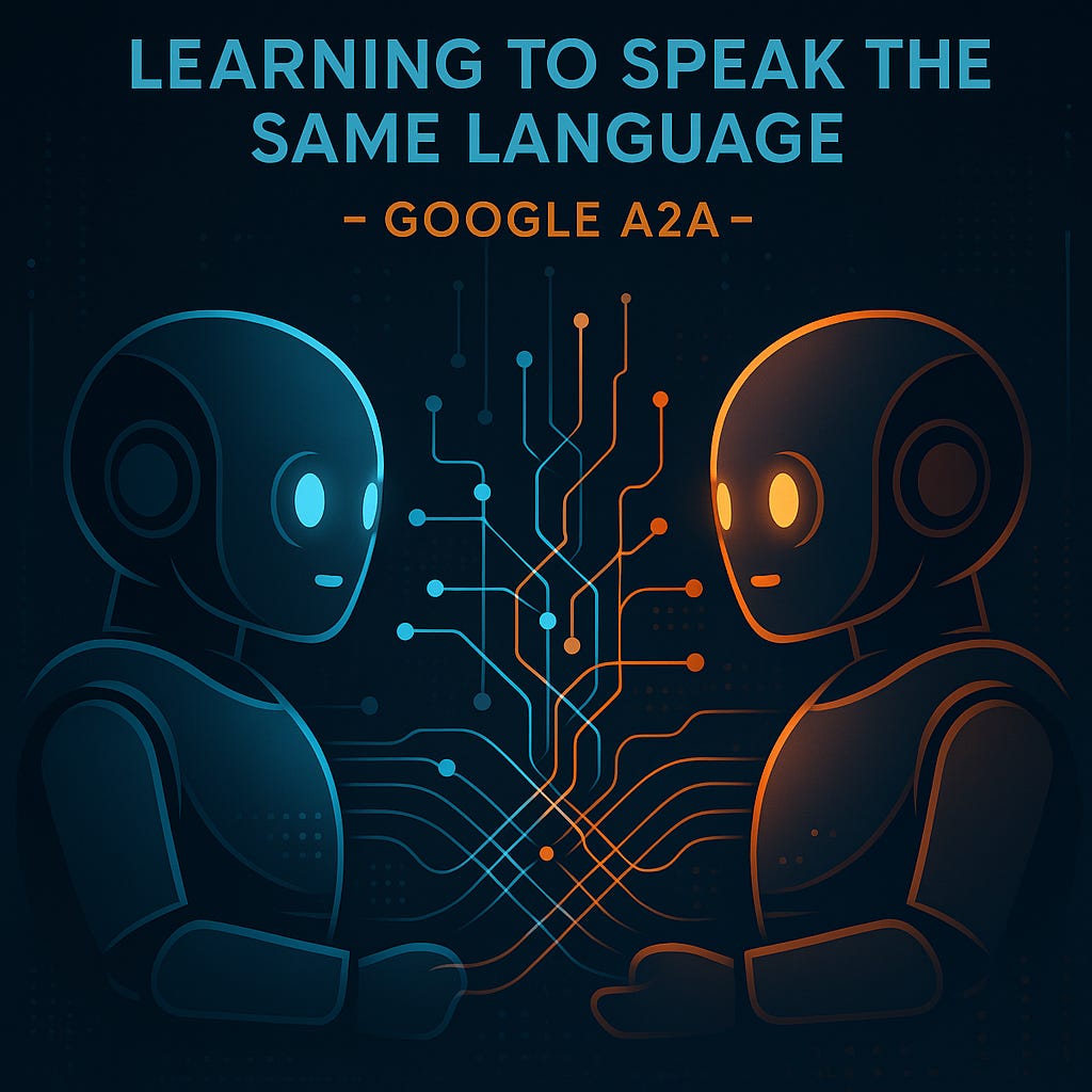 Agents learning to speak together