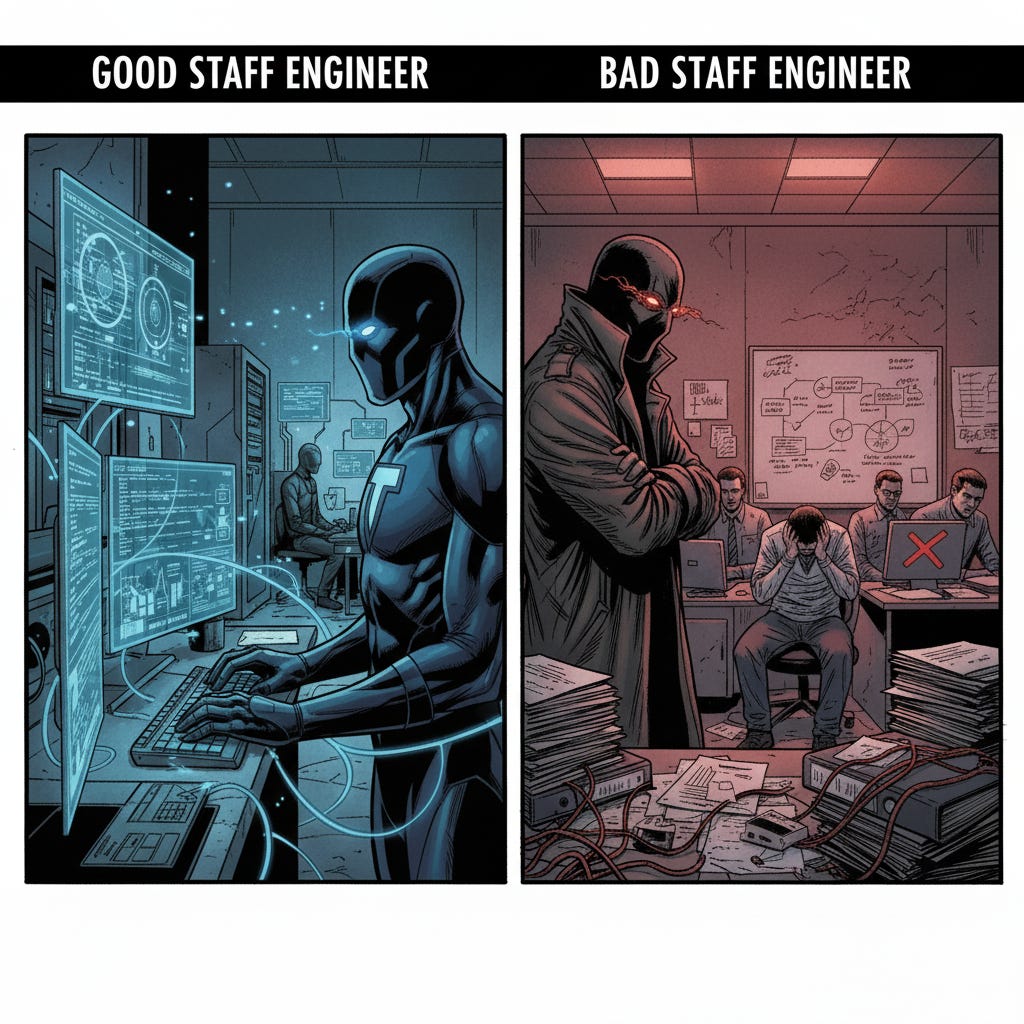 Good Staff Engineers / Bad Staff Engineers