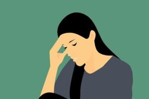 Sad woman