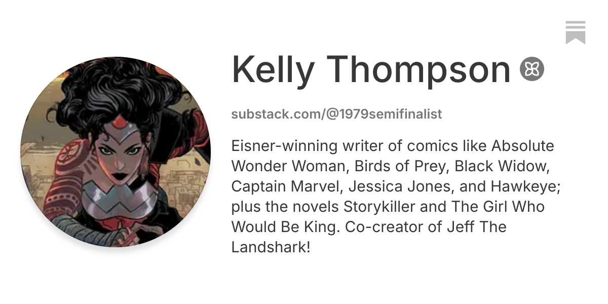 Kelly Thompson | Substack
