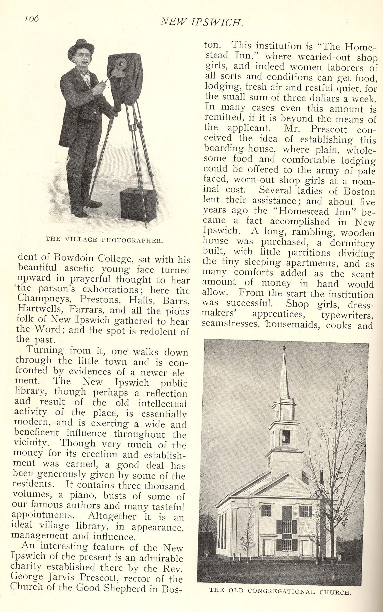 New England Magazine, March 1900, Page 106