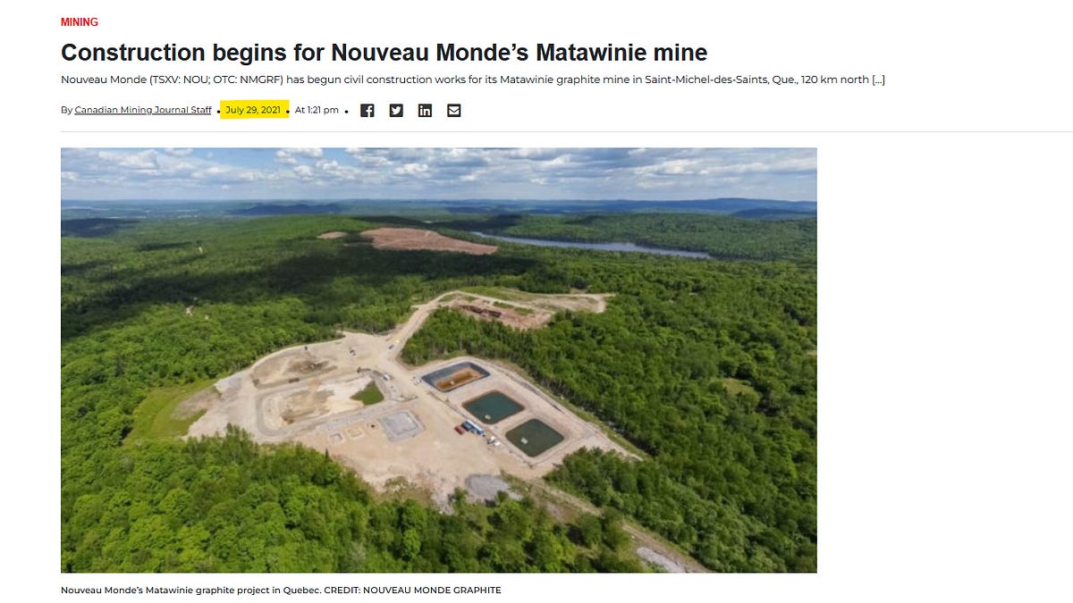 FACT CHECK: Carney took credit for a mine that began work in 2021