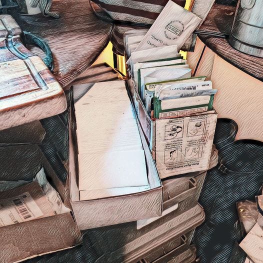 May be an image of newsstand and text