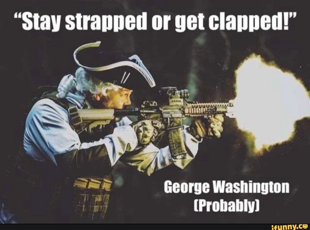 stay strapped george washington sale