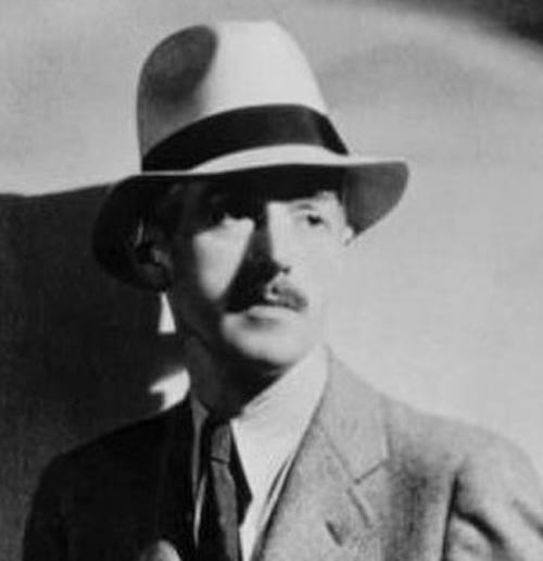 Black-and-white photograph of author Dashiell Hammett, who wrote the crime story "Arson Plus." Black-and-white photograph of author Dashiell Hammett, who wrote the crime story "Arson Plus."