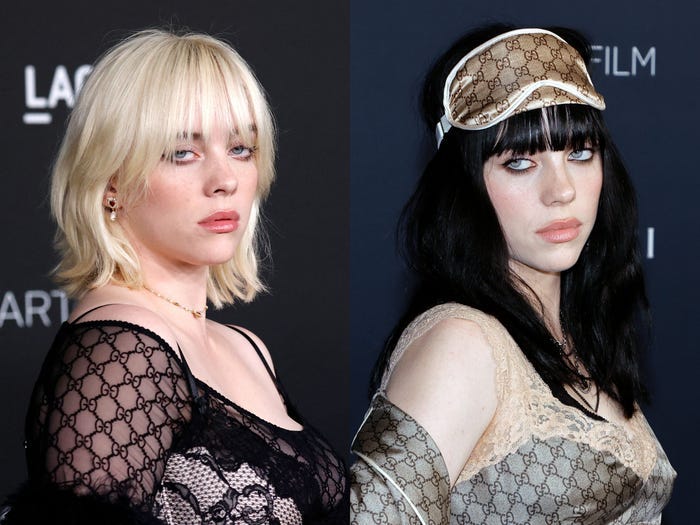 Billie Eilish 'Didn't Feel Sexy for One Second' With Blonde Hair - Business  Insider