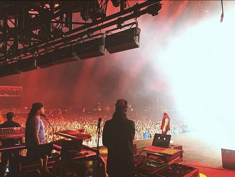 Super Bowl XL; Mayweather v. McGregor; Onstage w/ Drake at ACL