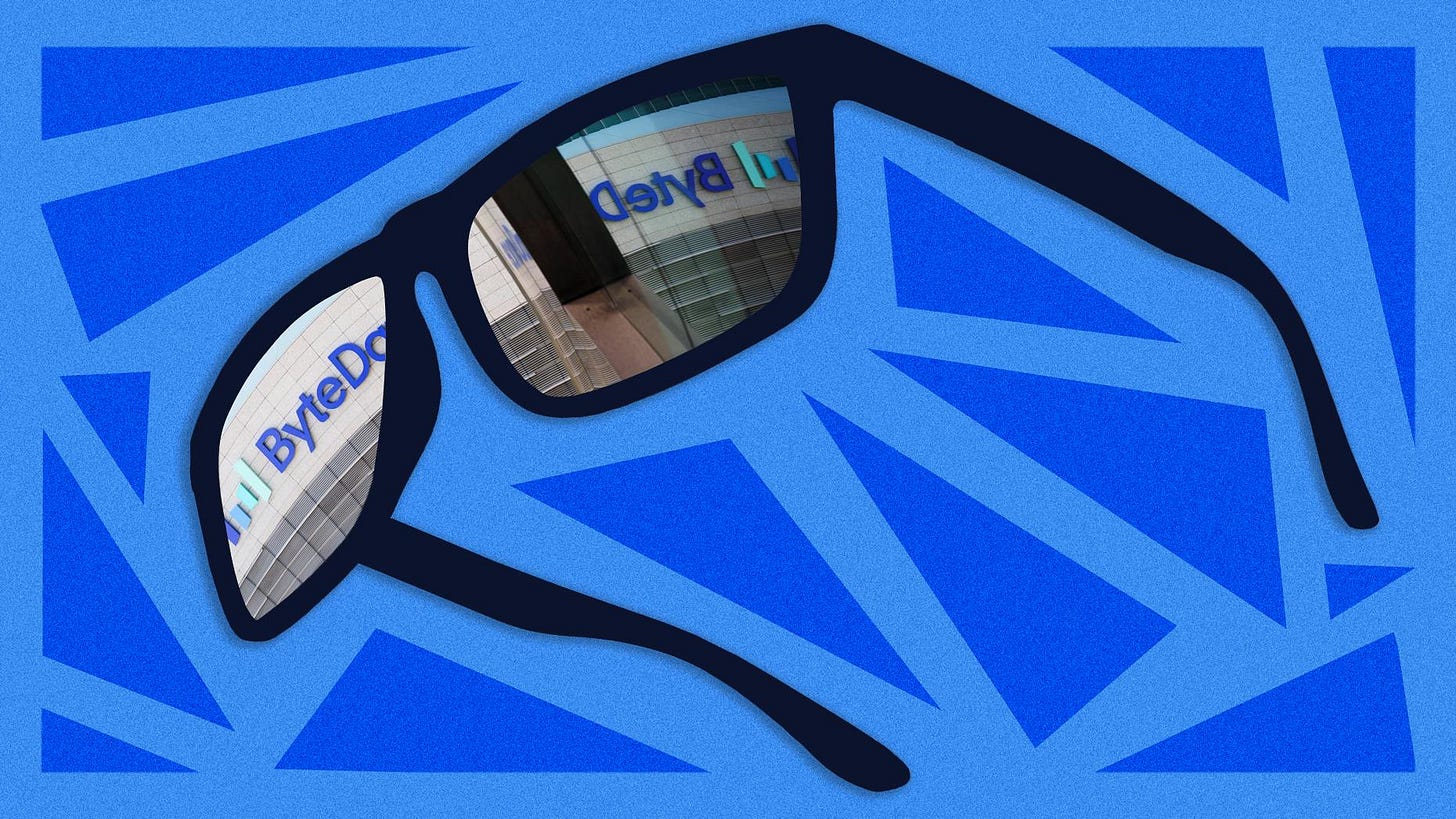 ByteDance Is Developing AI Smart Glasses ByteDance Is Developing AI Smart Glasses