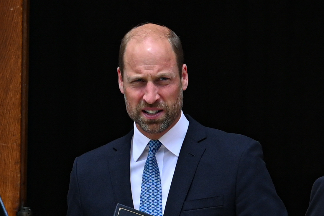 Prince William in a suit