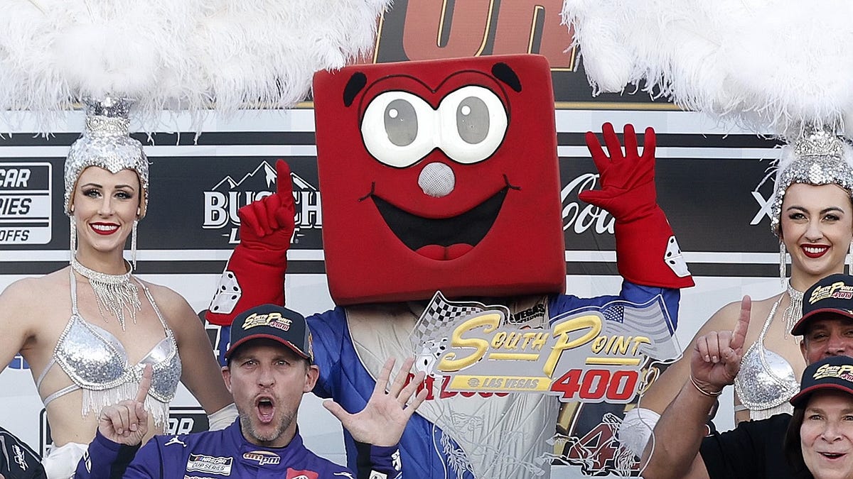 Tower Racing Mascot The Track Mascot Mount Rushmore - by NASCARCASM - NASCAR