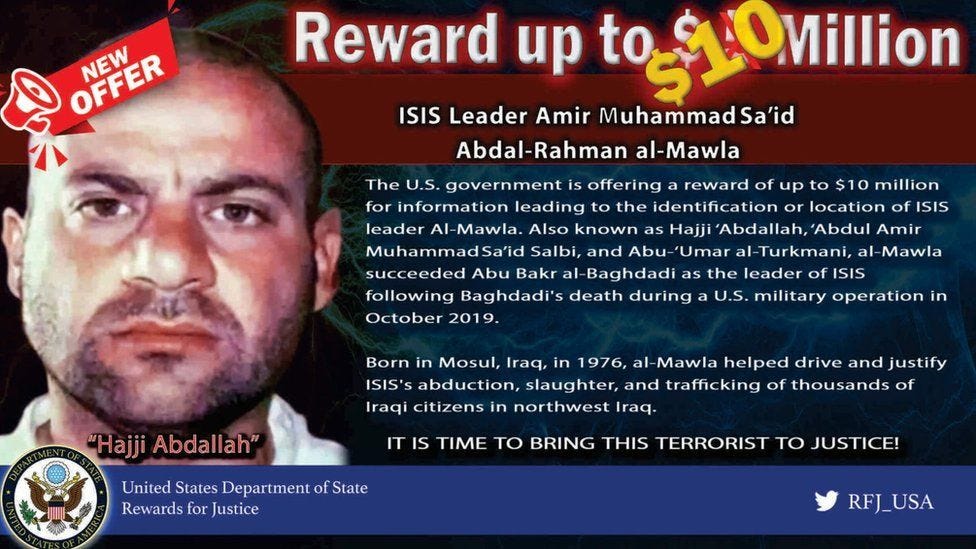 Islamic State leader Abu Ibrahim al-Qurayshi Killed in Syria, US says Islamic State leader Abu Ibrahim al-Qurayshi Killed in Syria, US says