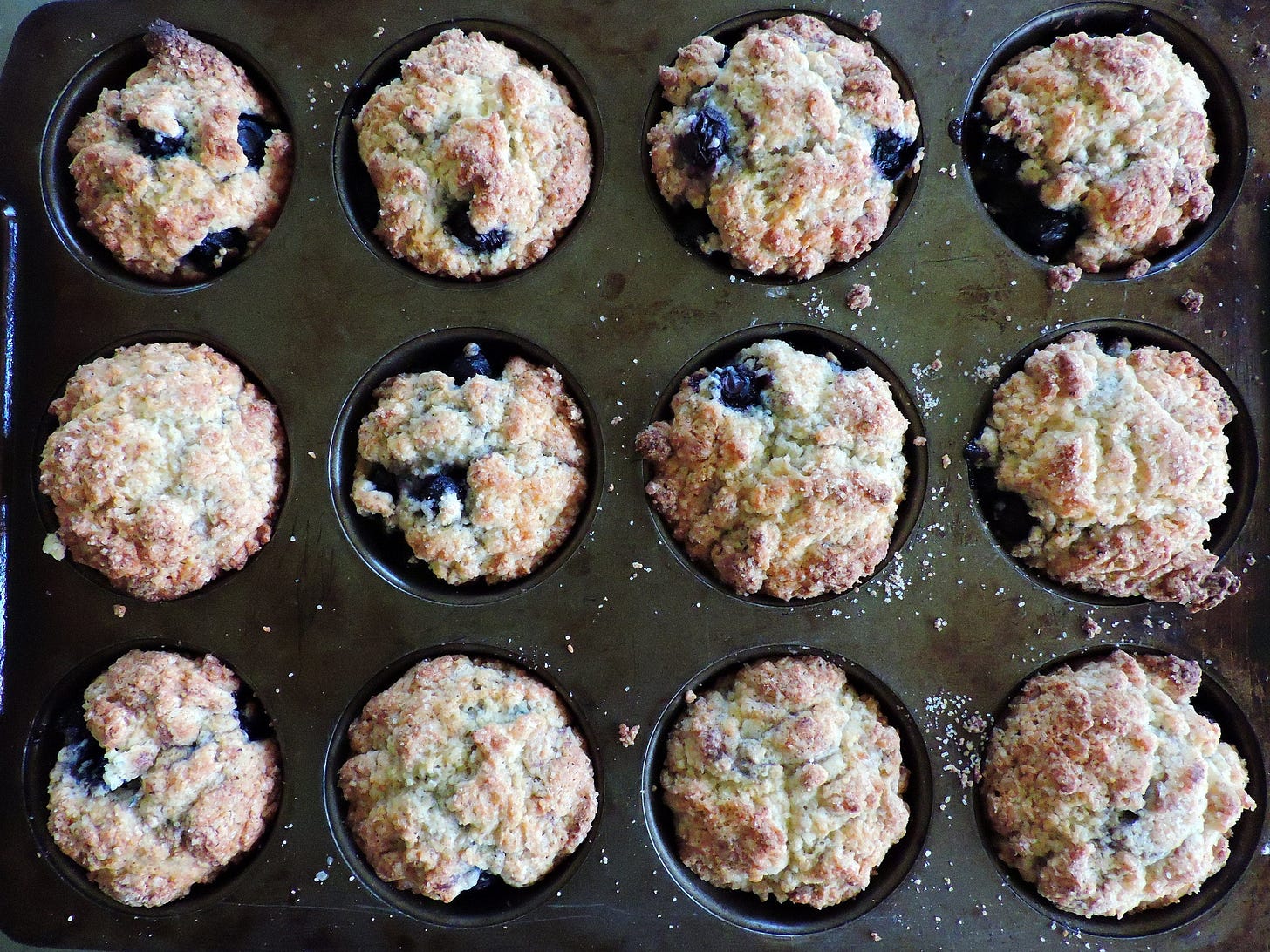 These get delightfully crisp, crumbly edges. These get delightfully crisp, crumbly edges.