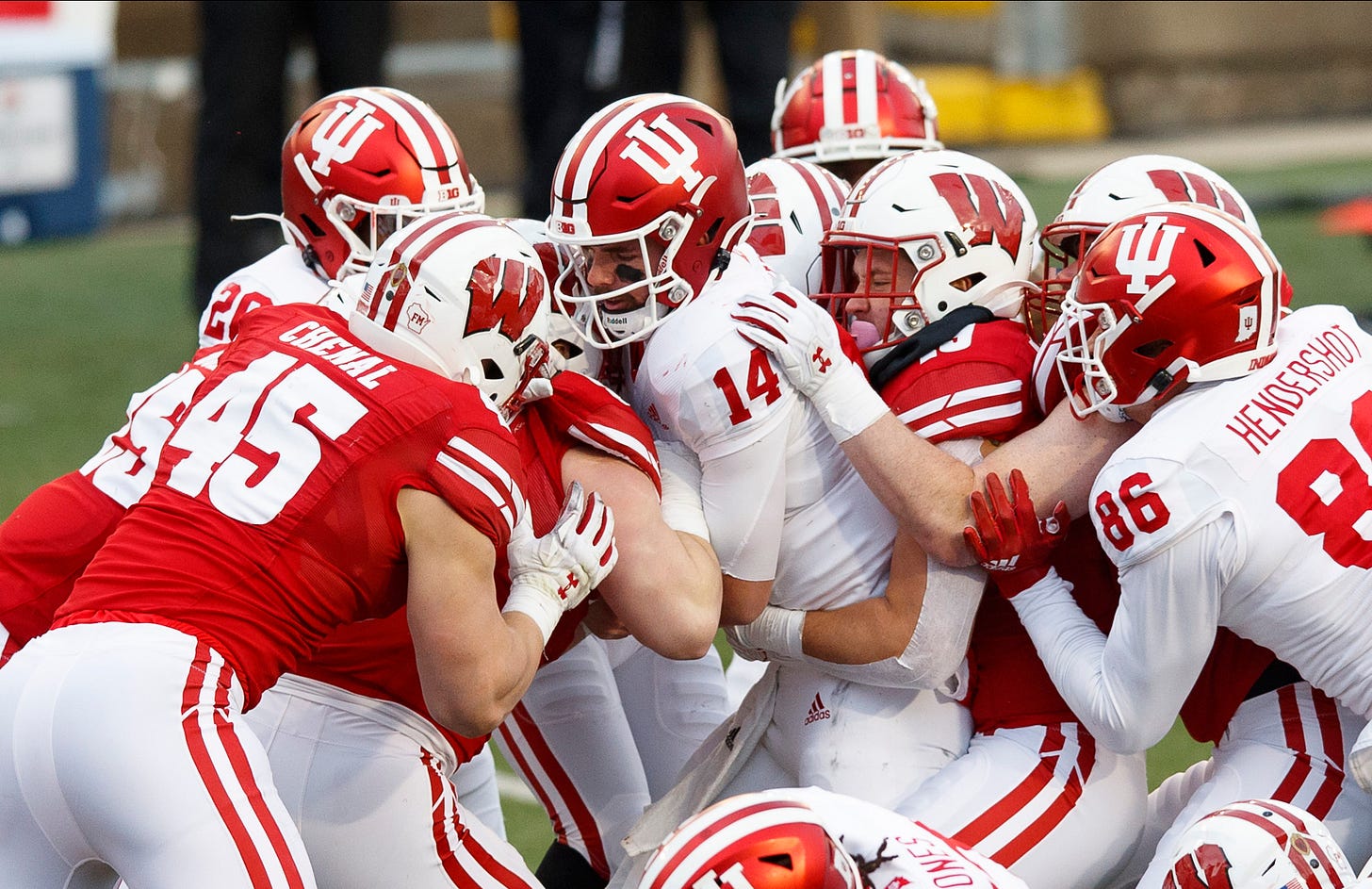Wisconsin Badgers football vs. Indiana Hoosiers