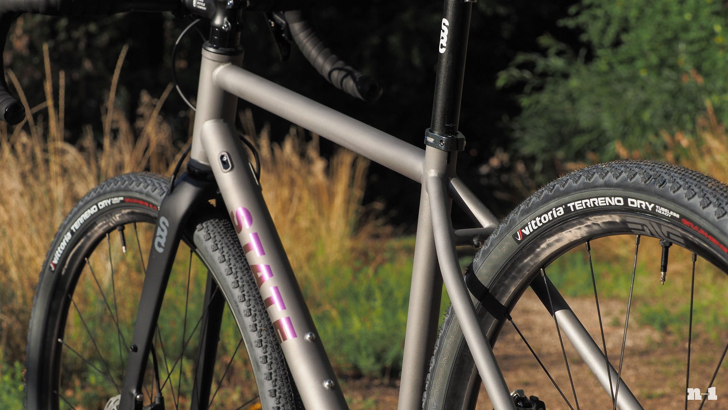 State Bicycle Company Titanium All-Road frame detail