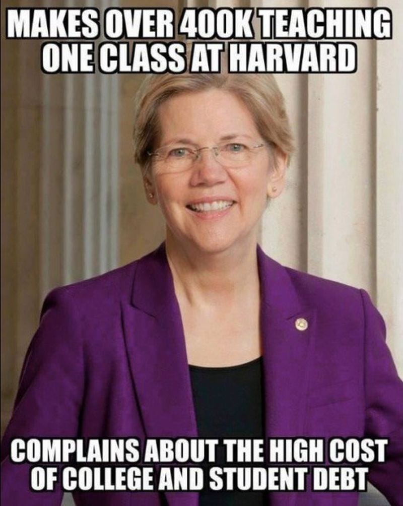 The Hypocrisy of Elizabeth Warren Perfectly Illustrated