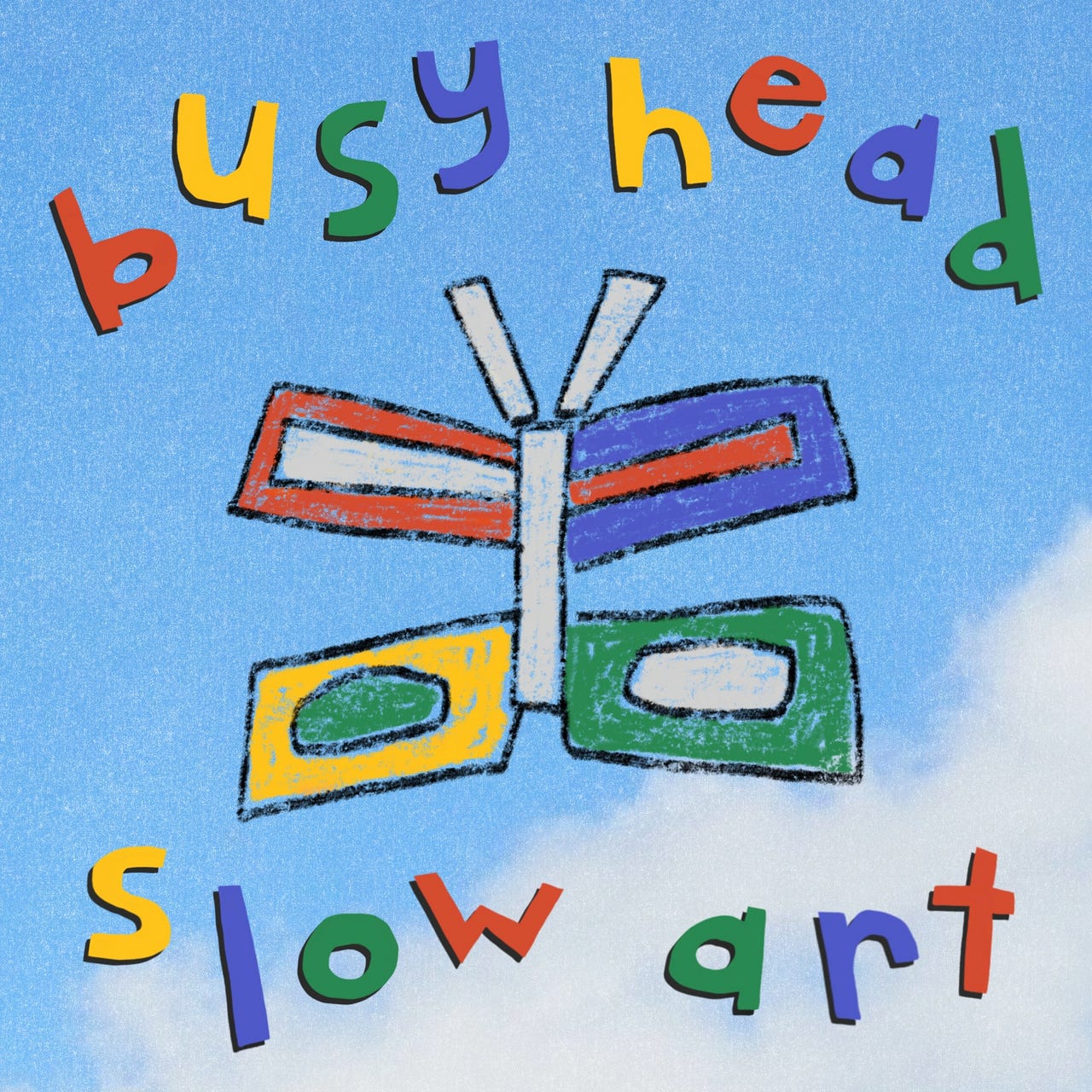 Busy Head ✿ Slow Art