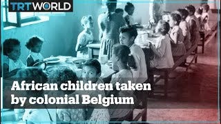 The stolen children of Africa during Belgian colonial rule - YouTube