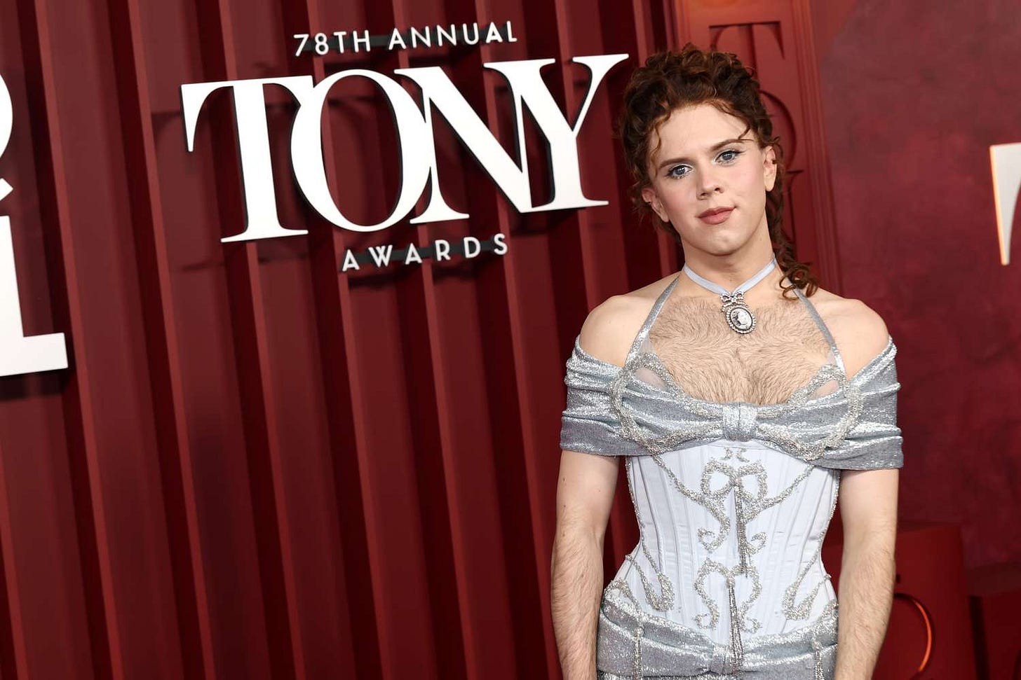 Cole Escola Channels Bernadette Peters With Auburn Hair at the ...