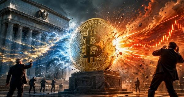 This week Bitcoin will face major volatility across a key 48 hour period: Fed first, GDP and PCE right after