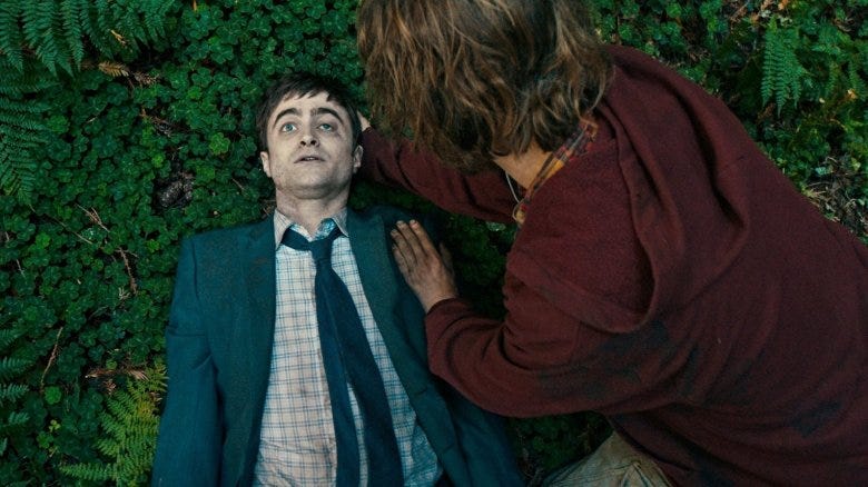 Daniel Radcliffe and Paul Dano in Swiss Army Man