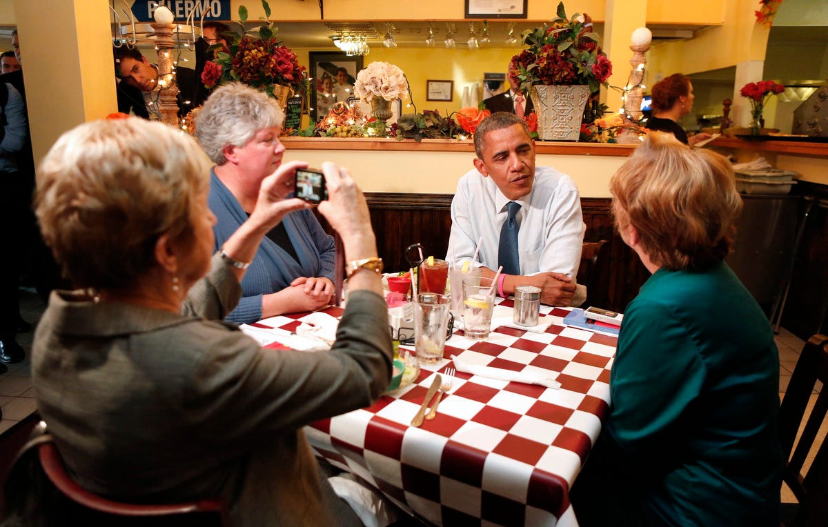 President Obama in Iowa