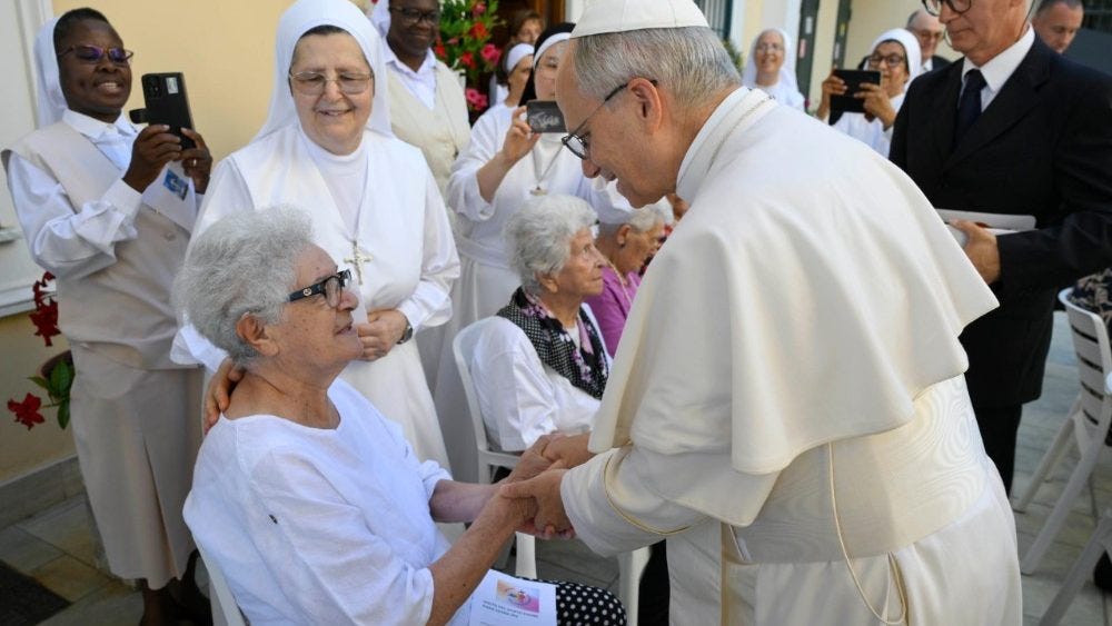 Pope Leo thanks residents at Home for the Elderly for their witness of faith - Vatican News Pope Leo thanks residents at Home for the Elderly for their witness of faith - Vatican News