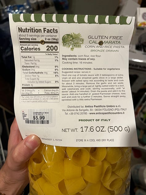 All of these different brands provide different ingredients and different cooking instructions