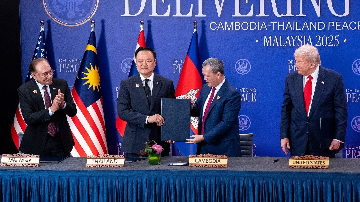 Under Trump's Aegis, Cambodia and Thailand Agree to Resolve Border Dispute  - The New York Times