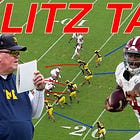 Michigan's Blitz Tape vs. Alabama