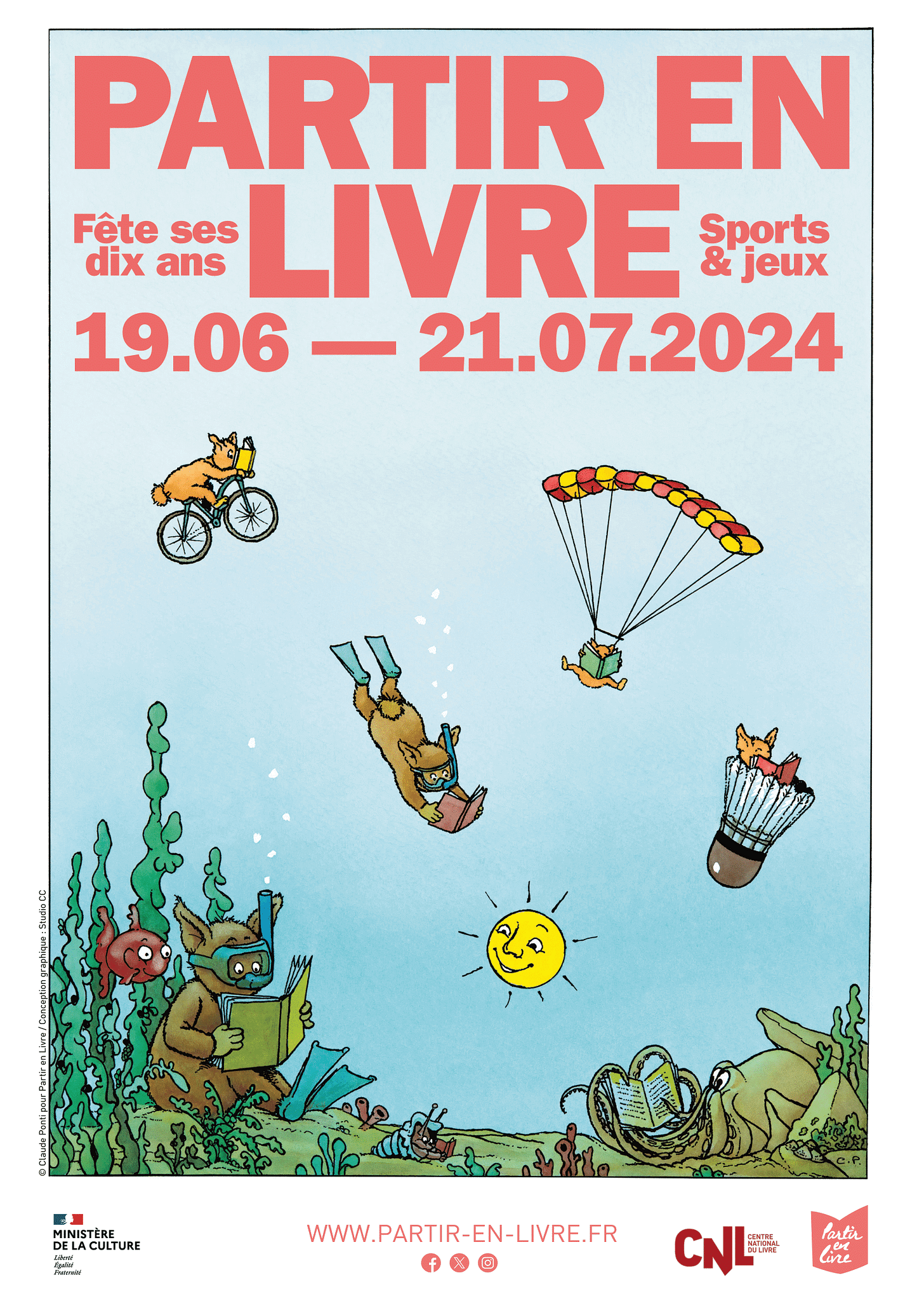 Partir en livre