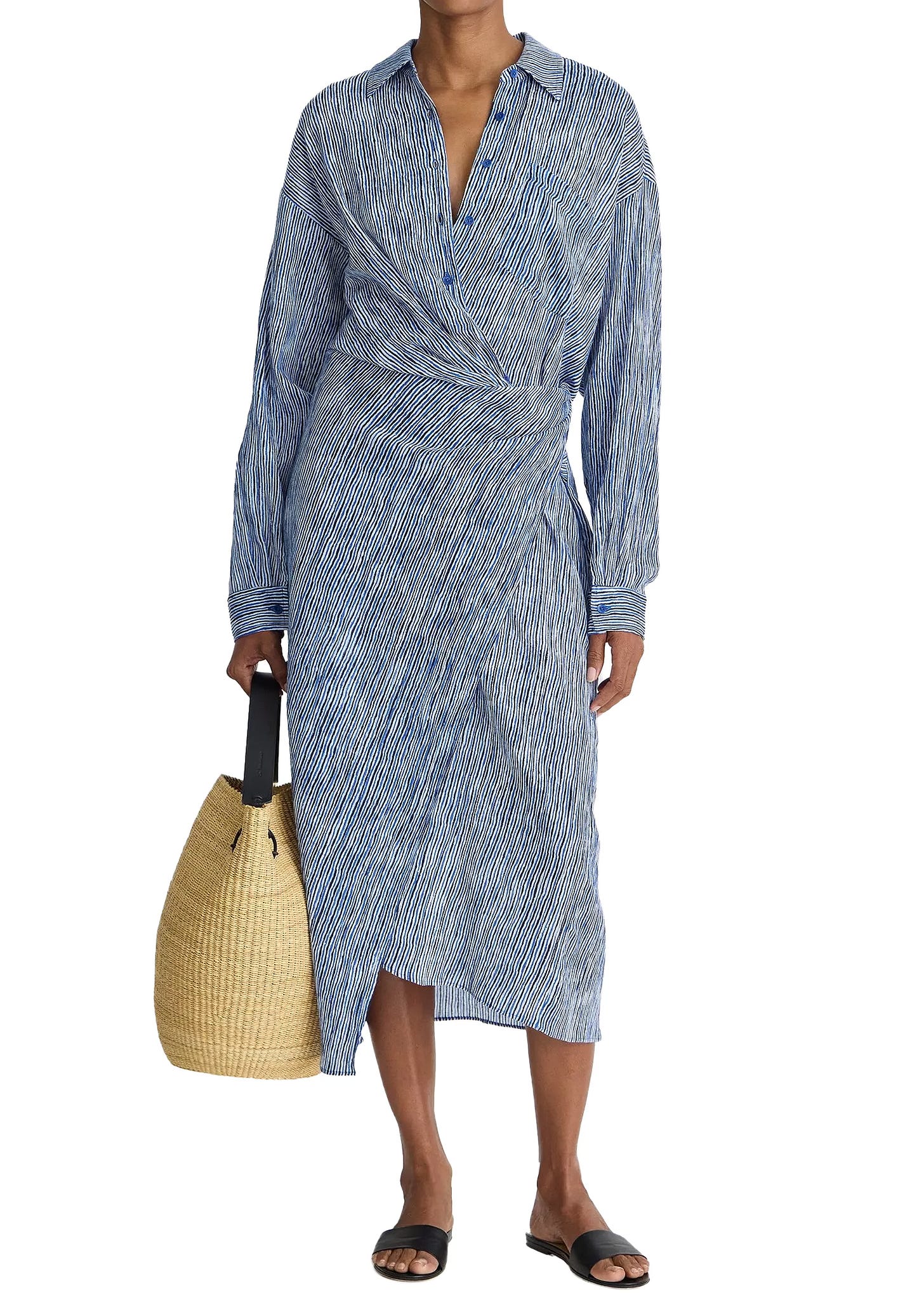 striped shirt dress amazon A Shirt Dress for Every Mood