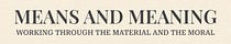 Means and Meaning