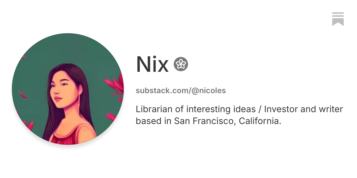 Nix | Substack