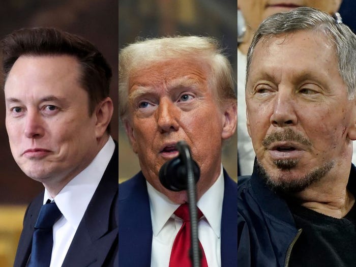 Elon Musk or Larry Ellison Could Buy TikTok, Trump Says - Business Insider