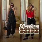Proof of Purchase: Drapy Black Balloon Pants