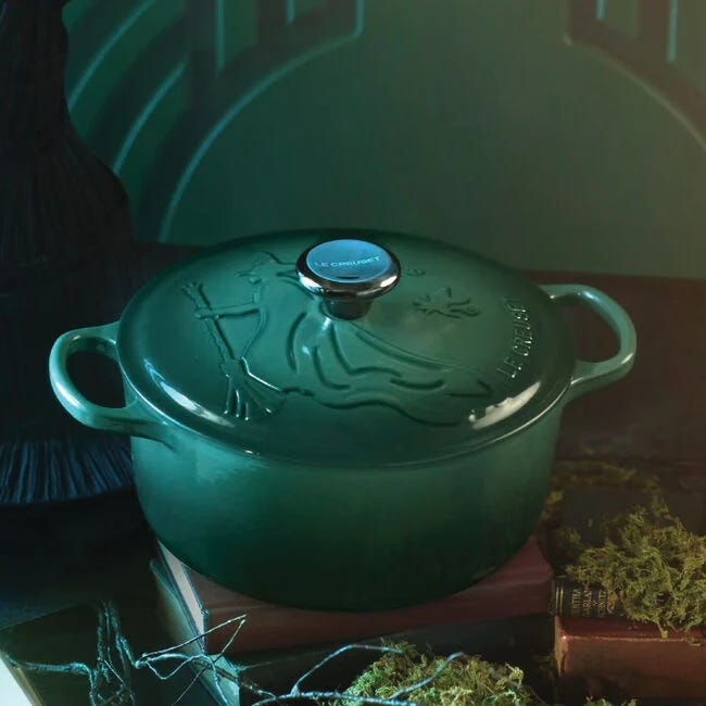 Wicked Collection Elphaba Embossed Signature Round Dutch Oven, view 3