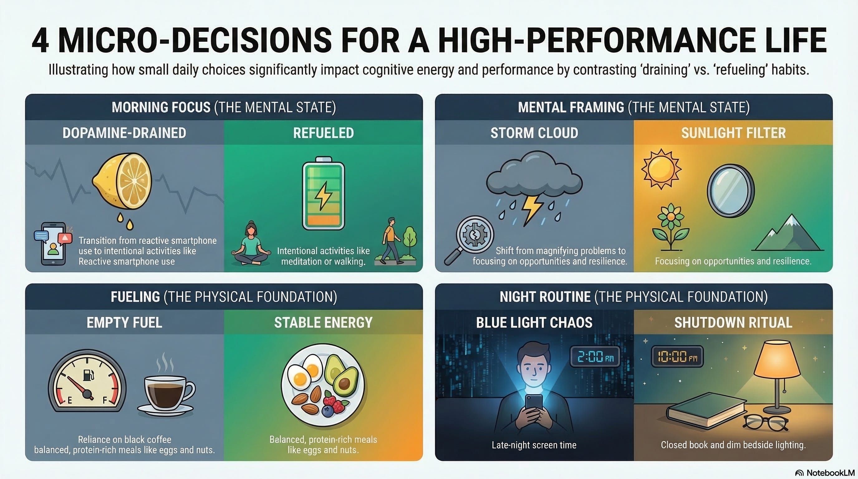 4 lựa chọn nhỏ nhưng tác động lớn đến cuộc sống